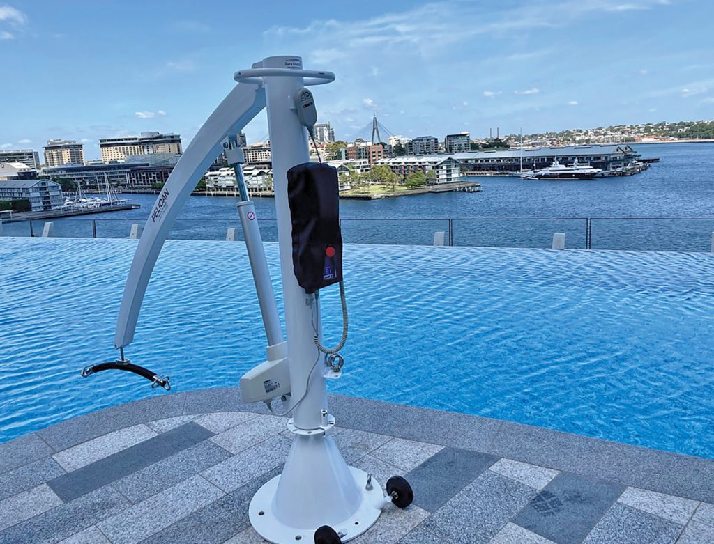 Pelican Pool Hoist
